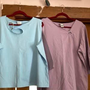 Two shirts size 26/28